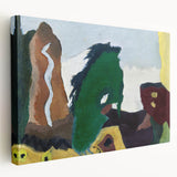 Foot of Lake" Abstract Modern Art - Contemporary Minimalist Decor