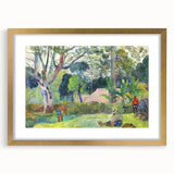 The Big Tree: Paul Gauguin's Vibrant Post-Impressionist Artwork