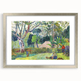 The Big Tree: Paul Gauguin's Vibrant Post-Impressionist Artwork