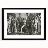 The Barricade" Modern Wall Art - Powerful Contemporary Decor