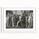 The Barricade" Modern Wall Art - Powerful Contemporary Decor