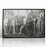 The Barricade" Modern Wall Art - Powerful Contemporary Decor