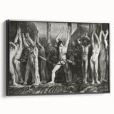 The Barricade" Modern Wall Art - Powerful Contemporary Decor