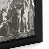 The Barricade" Modern Wall Art - Powerful Contemporary Decor