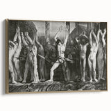 The Barricade" Modern Wall Art - Powerful Contemporary Decor