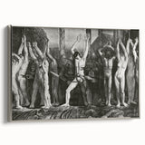 The Barricade" Modern Wall Art - Powerful Contemporary Decor