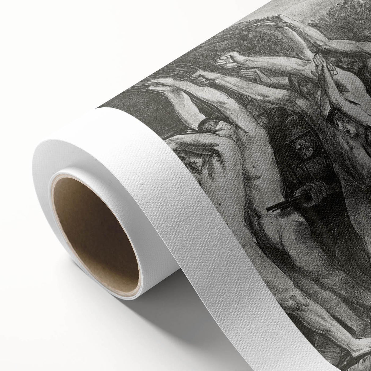 The Barricade" Modern Wall Art - Powerful Contemporary Decor