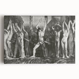 The Barricade" Modern Wall Art - Powerful Contemporary Decor