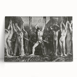 The Barricade" Modern Wall Art - Powerful Contemporary Decor