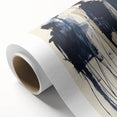 Acrylic Dining Room Artwork - Abstract Navy Blue Expression