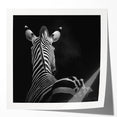 Glossy photo print mockup set showcasing various animal designs, featuring vibrant colors and intricate details, perfect for home decor or artwork display.