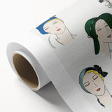 Elegant Art Deco Wall Art - Fashionable Women in Stylish Hats Print