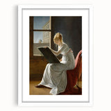 Neoclassical Art Print: Marie-Joséphine du Val d'Ognes - Elegant Poise