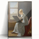 Neoclassical Art Print: Marie-Joséphine du Val d'Ognes - Elegant Poise