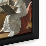 Neoclassical Art Print: Marie-Joséphine du Val d'Ognes - Elegant Poise