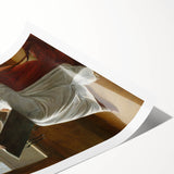 Neoclassical Art Print: Marie-Joséphine du Val d'Ognes - Elegant Poise