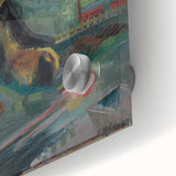 Powerful Expressionist Landscape - Dawn Canvas Print in Bold Colors