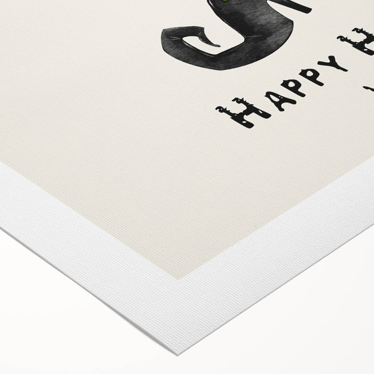 Halloween Canvas Art - Witch Legs Happy Halloween Witches