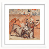 Édouard Manet's Bullfight - Dramatic Impressionist Bullfighting Scene