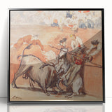 Édouard Manet's Bullfight - Dramatic Impressionist Bullfighting Scene