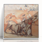 Édouard Manet's Bullfight - Dramatic Impressionist Bullfighting Scene