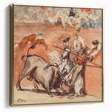 Édouard Manet's Bullfight - Dramatic Impressionist Bullfighting Scene