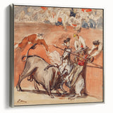 Édouard Manet's Bullfight - Dramatic Impressionist Bullfighting Scene