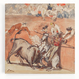 Édouard Manet's Bullfight - Dramatic Impressionist Bullfighting Scene