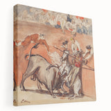 Édouard Manet's Bullfight - Dramatic Impressionist Bullfighting Scene