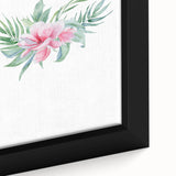 Pink Floral Girls Room Wall Art - Nursery & Kids Room Art Prints