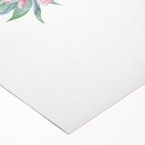 Pink Floral Girls Room Wall Art - Nursery & Kids Room Art Prints