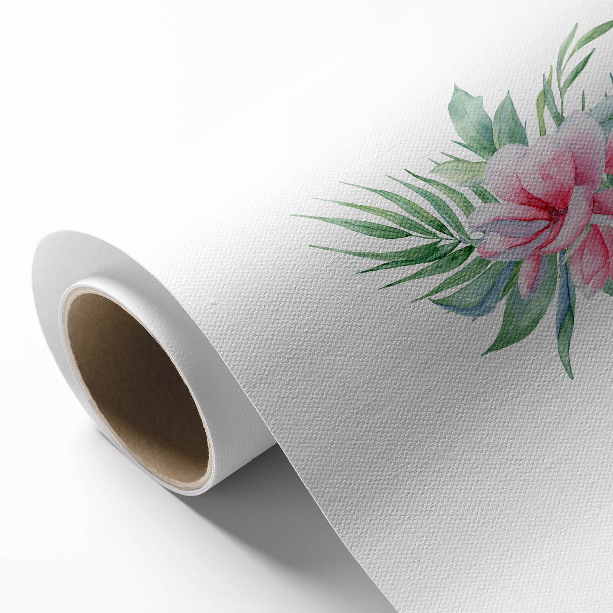 Pink Floral Girls Room Wall Art - Nursery & Kids Room Art Prints