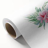 Pink Floral Girls Room Wall Art - Nursery & Kids Room Art Prints