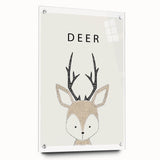 Deer Nursery Wall Art - Baby Room Decor for Kids