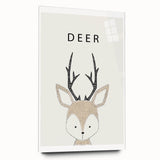 Deer Nursery Wall Art - Baby Room Decor for Kids