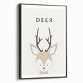 Deer Nursery Wall Art - Baby Room Decor for Kids
