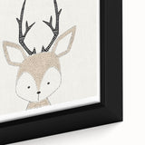 Deer Nursery Wall Art - Baby Room Decor for Kids