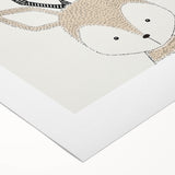 Deer Nursery Wall Art - Baby Room Decor for Kids