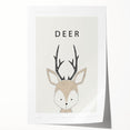 Deer Nursery Wall Art - Baby Room Decor for Kids