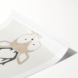 Deer Nursery Wall Art - Baby Room Decor for Kids