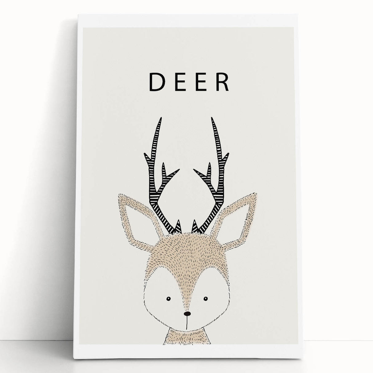 Deer Nursery Wall Art - Baby Room Decor for Kids