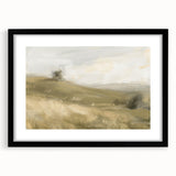 Elegant black landscape frame with a white mat, showcasing a modern art piece in a front view. Ideal for home decor, this stylish frame enhances contemporary interiors.