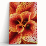 Black and white close-up floral photo on a large stretched canvas, ideal for kitchen wall art or bedroom ambiance.