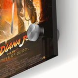 Retro Indiana Jones Temple of Doom Poster Art - Vintage Adventure Prints