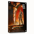 Retro Indiana Jones Temple of Doom Poster Art - Vintage Adventure Prints