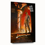 Retro Indiana Jones Temple of Doom Poster Art - Vintage Adventure Prints