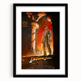 Retro Indiana Jones Temple of Doom Poster Art - Vintage Adventure Prints