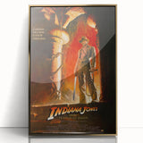 Retro Indiana Jones Temple of Doom Poster Art - Vintage Adventure Prints
