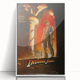 Retro Indiana Jones Temple of Doom Poster Art - Vintage Adventure Prints