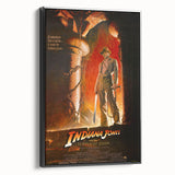 Retro Indiana Jones Temple of Doom Poster Art - Vintage Adventure Prints